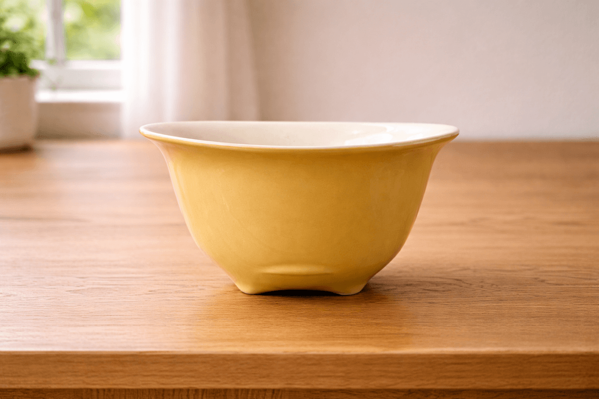 Figgjo Flint, lysegul bolle