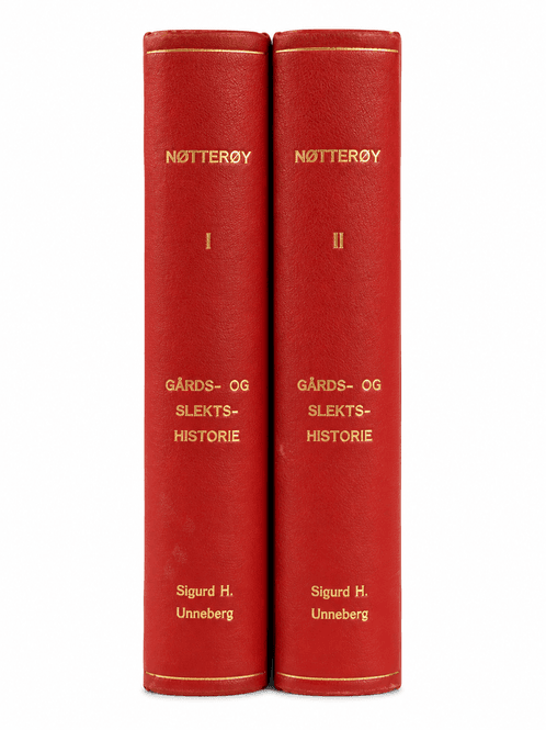 Hovedbilde  Nøtterøy – Gårds- og slektshistorie, bind ...