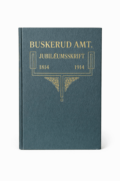 Hovedbilde Buskerud amt. Jubilæumsskrift 1814-1914