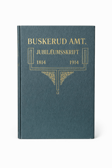 Hovedbilde Buskerud amt. Jubilæumsskrift 1814-1914
