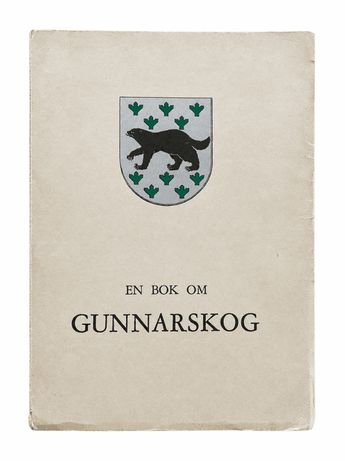 Hovedbilde En bok om Gunnarskog, Sverige