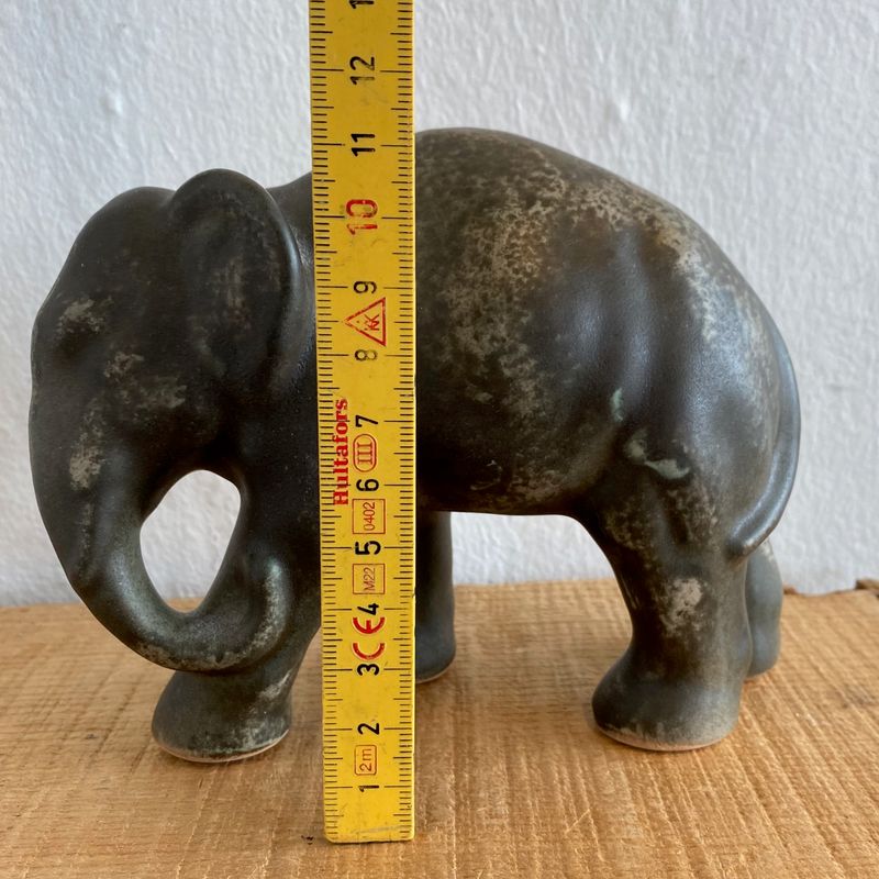 Johgus elefant, 14 cm. 