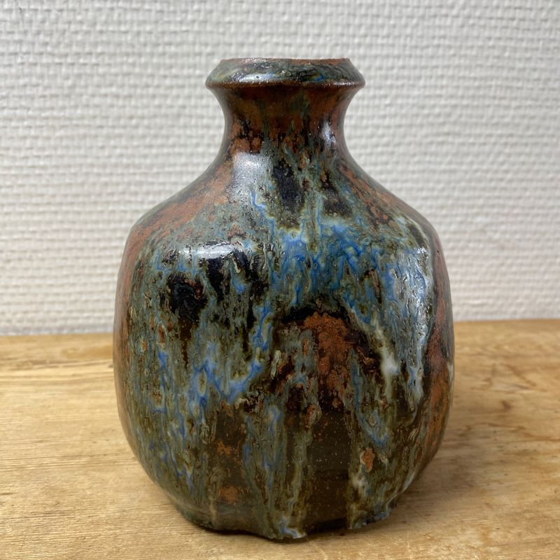 Erik Pløen, vase med renneglassur