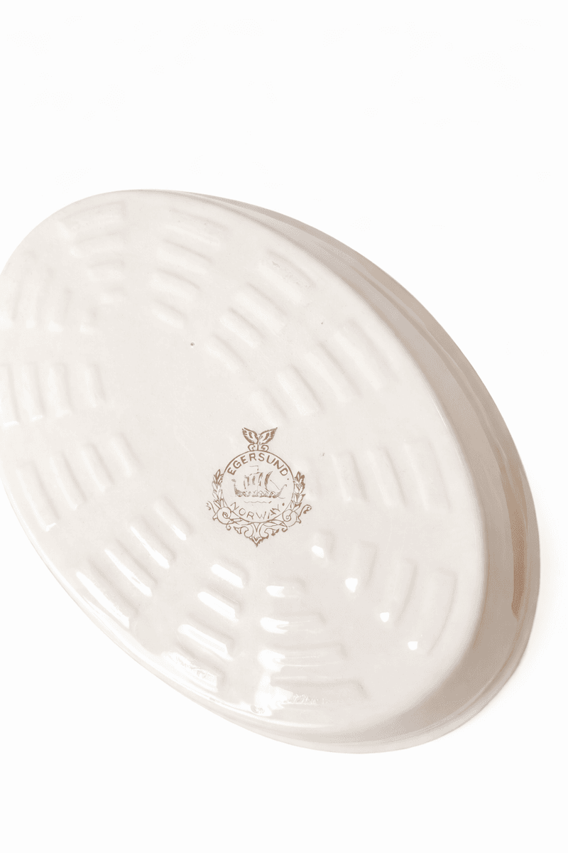 Løkmønster, ildfast form fra Egersund