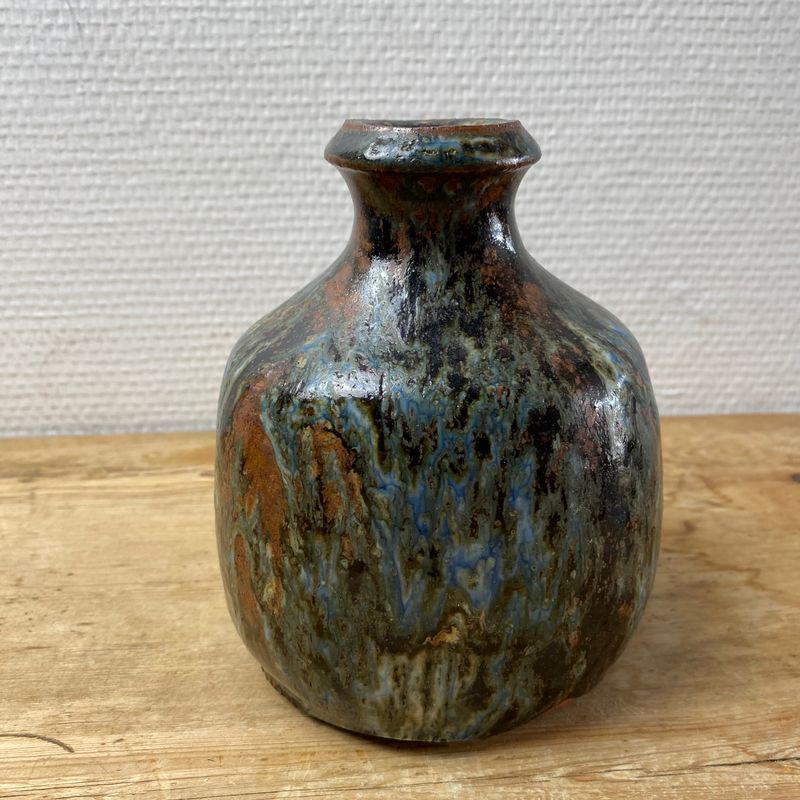 Erik Pløen, vase med renneglassur